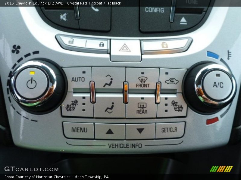 Controls of 2015 Equinox LTZ AWD