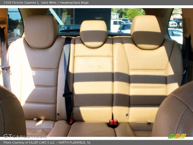 Sand White / Havanna/Sand Beige 2008 Porsche Cayenne S