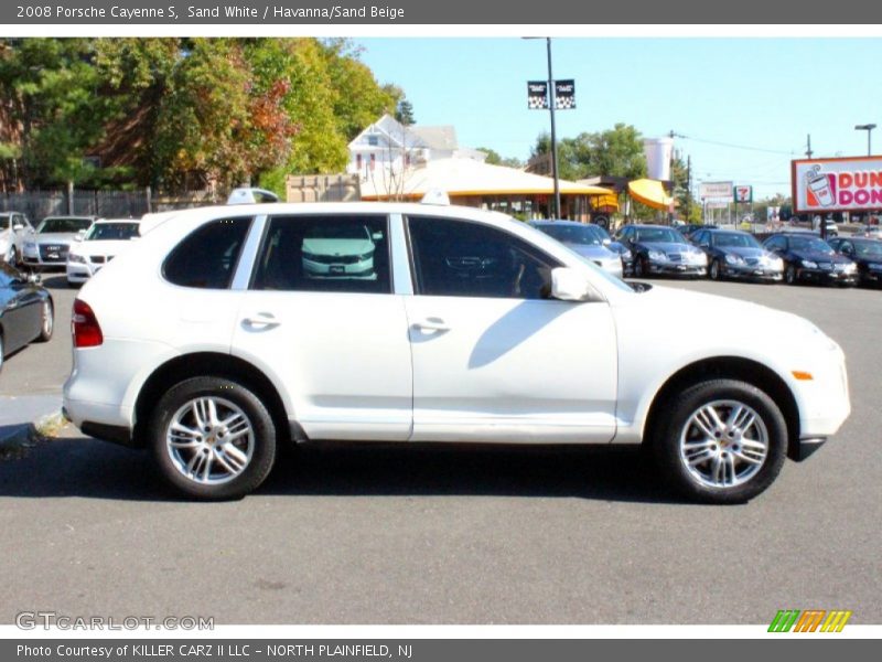 Sand White / Havanna/Sand Beige 2008 Porsche Cayenne S