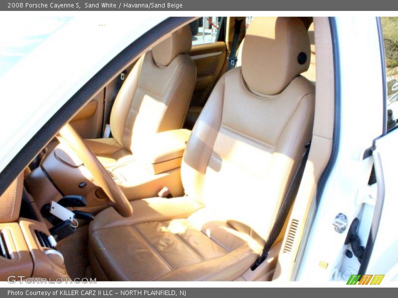 Sand White / Havanna/Sand Beige 2008 Porsche Cayenne S
