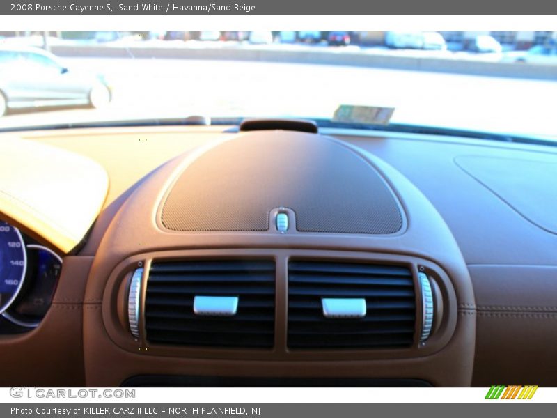 Sand White / Havanna/Sand Beige 2008 Porsche Cayenne S