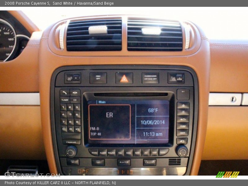 Sand White / Havanna/Sand Beige 2008 Porsche Cayenne S