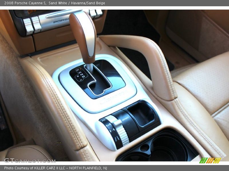 Sand White / Havanna/Sand Beige 2008 Porsche Cayenne S