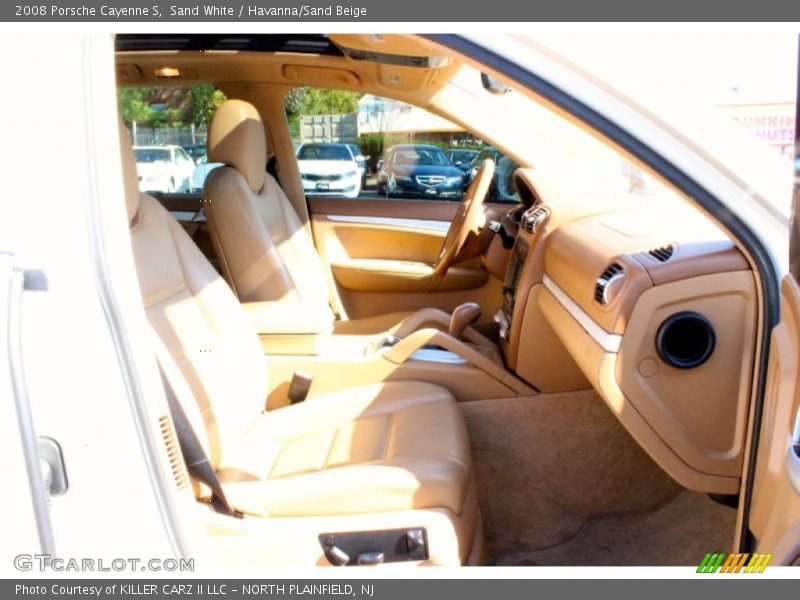 Sand White / Havanna/Sand Beige 2008 Porsche Cayenne S