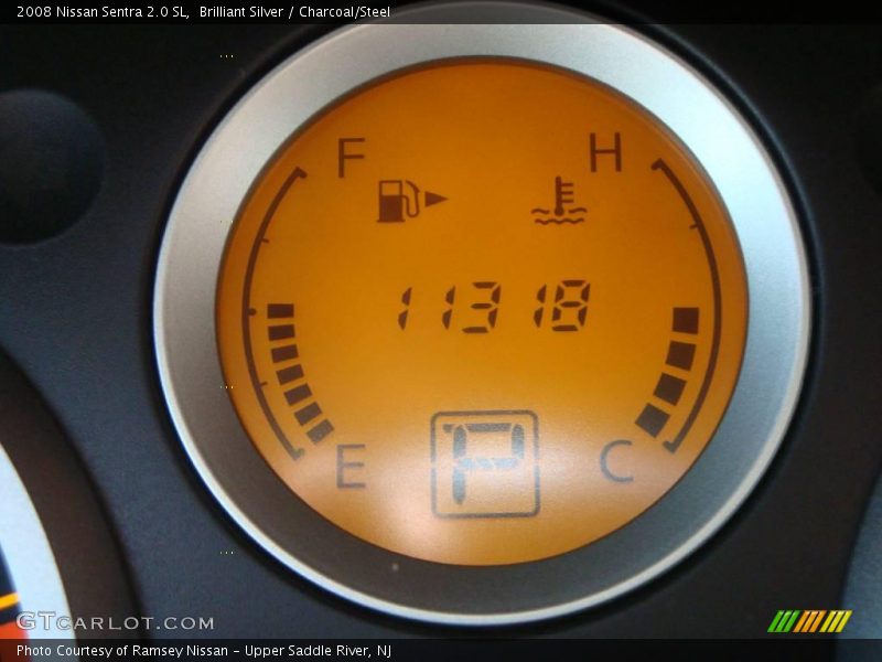 Brilliant Silver / Charcoal/Steel 2008 Nissan Sentra 2.0 SL