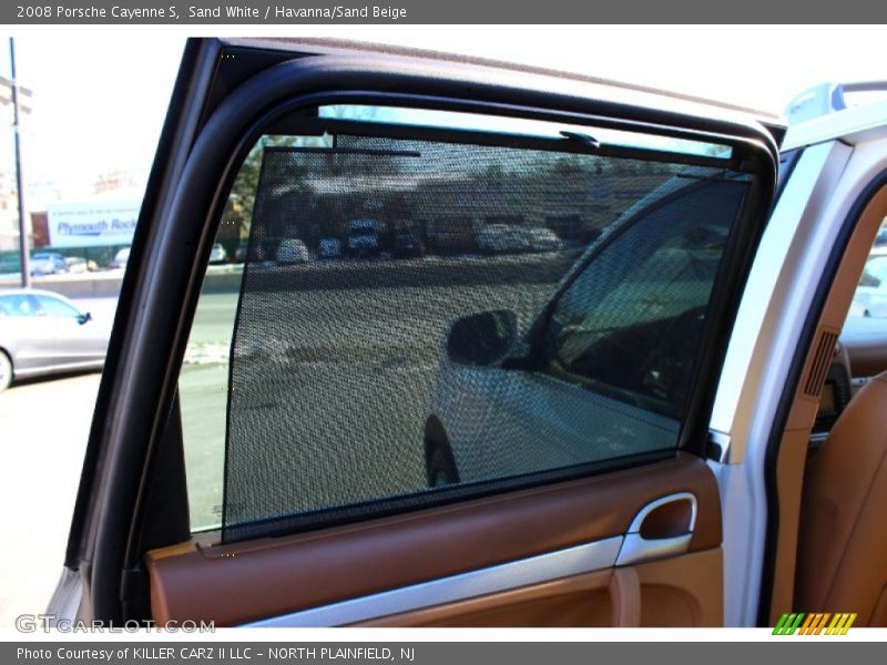 Sand White / Havanna/Sand Beige 2008 Porsche Cayenne S