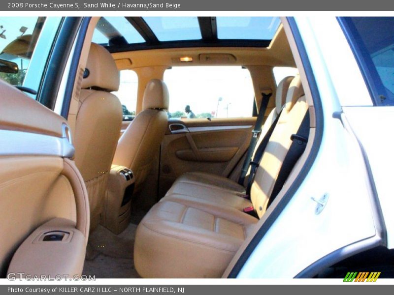 Sand White / Havanna/Sand Beige 2008 Porsche Cayenne S