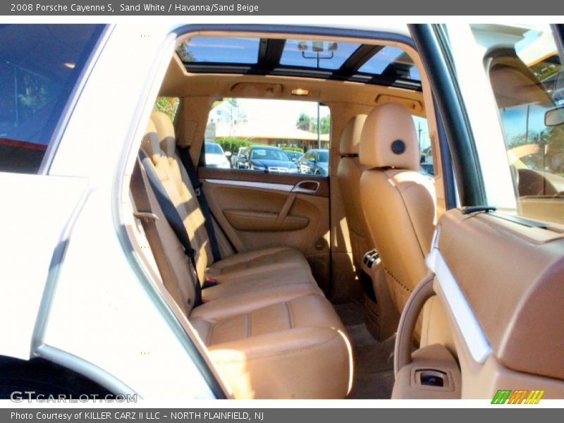 Sand White / Havanna/Sand Beige 2008 Porsche Cayenne S