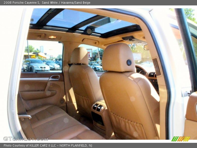 Sand White / Havanna/Sand Beige 2008 Porsche Cayenne S