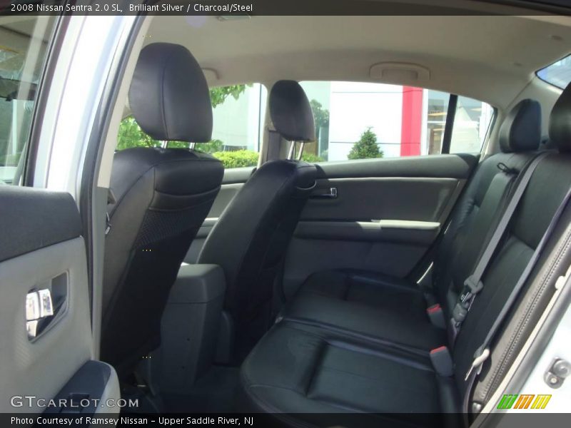 Brilliant Silver / Charcoal/Steel 2008 Nissan Sentra 2.0 SL