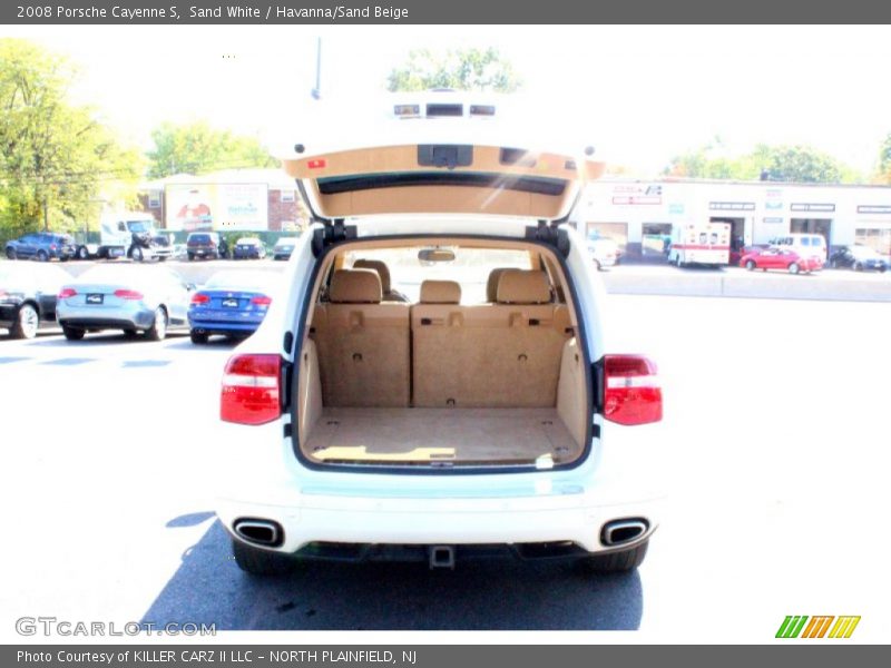 Sand White / Havanna/Sand Beige 2008 Porsche Cayenne S