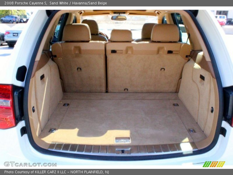 Sand White / Havanna/Sand Beige 2008 Porsche Cayenne S