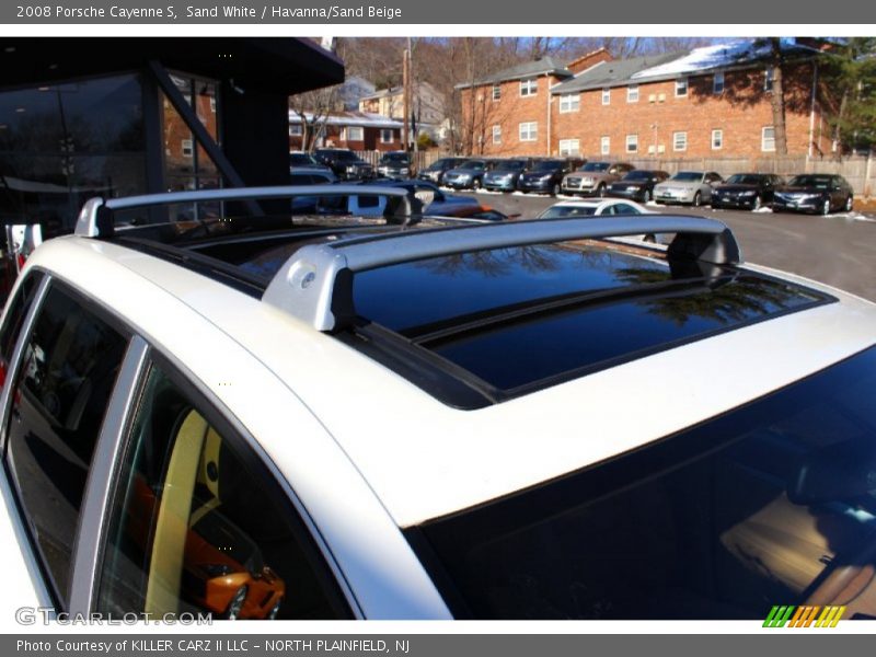 Sand White / Havanna/Sand Beige 2008 Porsche Cayenne S