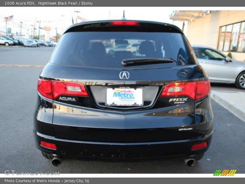 Nighthawk Black Pearl / Ebony 2008 Acura RDX
