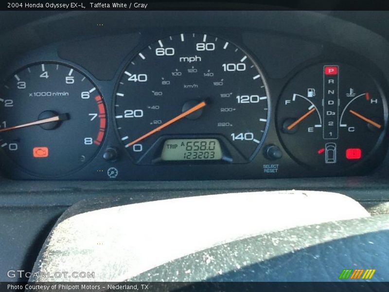 Taffeta White / Gray 2004 Honda Odyssey EX-L