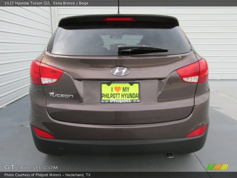 Kona Bronze / Beige 2015 Hyundai Tucson GLS