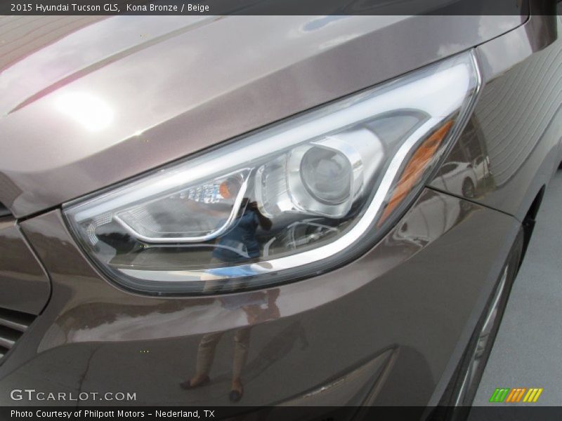 Kona Bronze / Beige 2015 Hyundai Tucson GLS