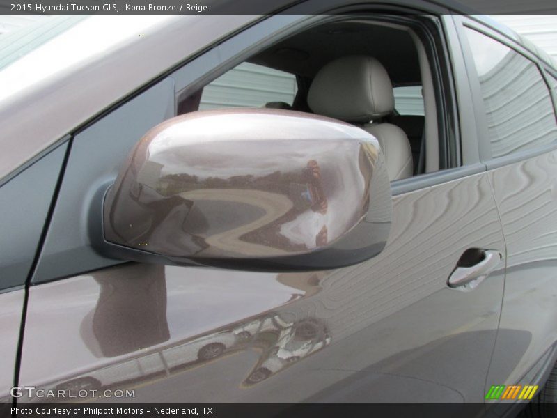 Kona Bronze / Beige 2015 Hyundai Tucson GLS