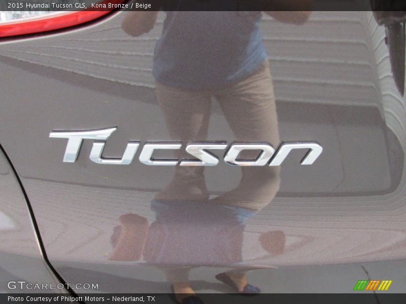 Kona Bronze / Beige 2015 Hyundai Tucson GLS