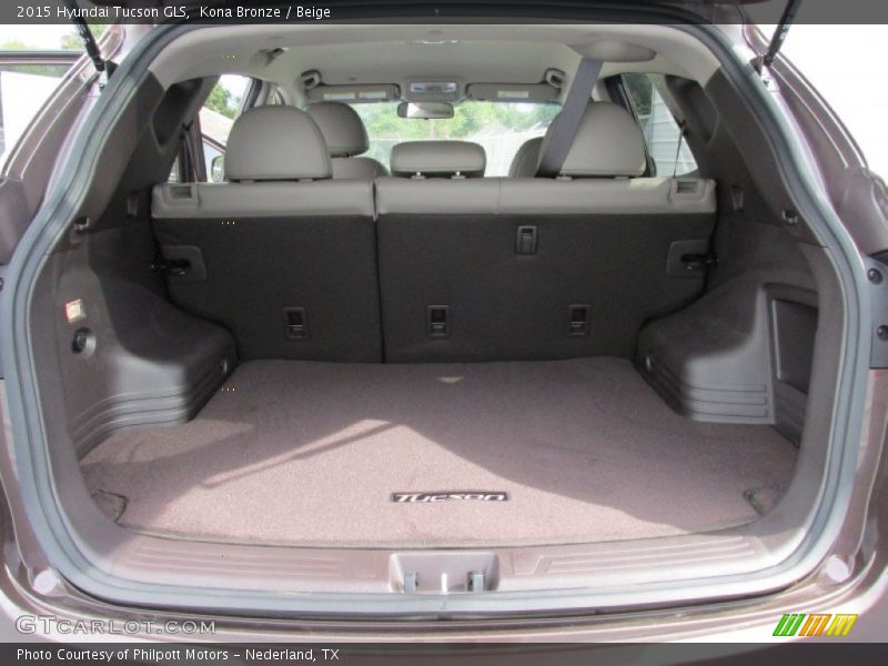  2015 Tucson GLS Trunk