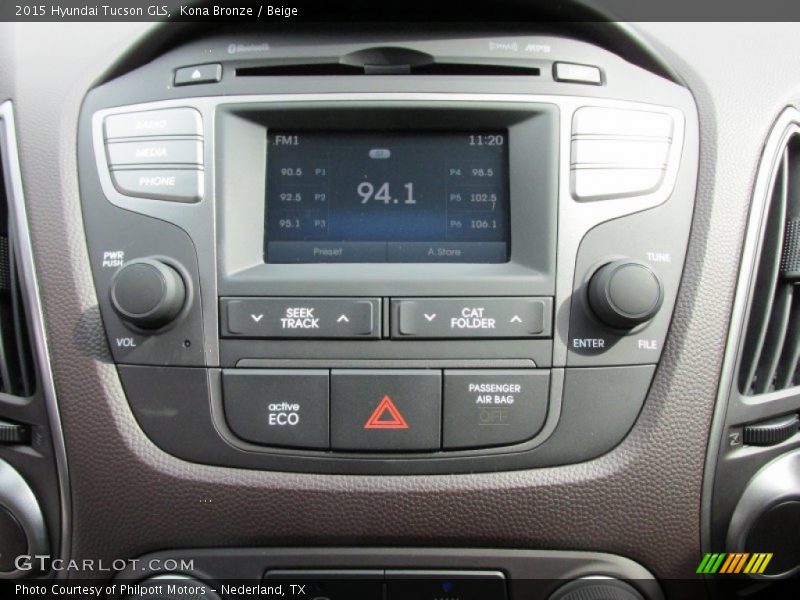 Controls of 2015 Tucson GLS
