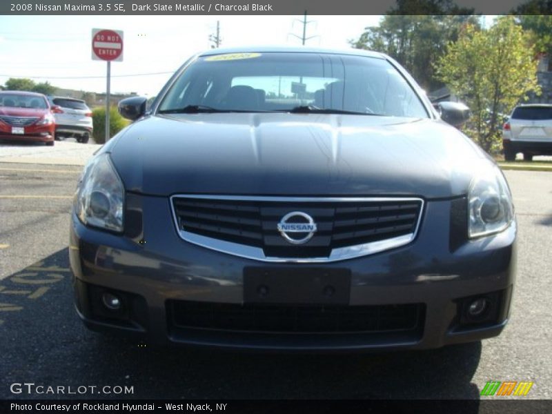 Dark Slate Metallic / Charcoal Black 2008 Nissan Maxima 3.5 SE
