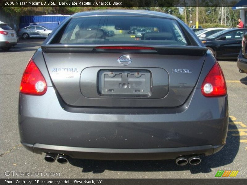 Dark Slate Metallic / Charcoal Black 2008 Nissan Maxima 3.5 SE