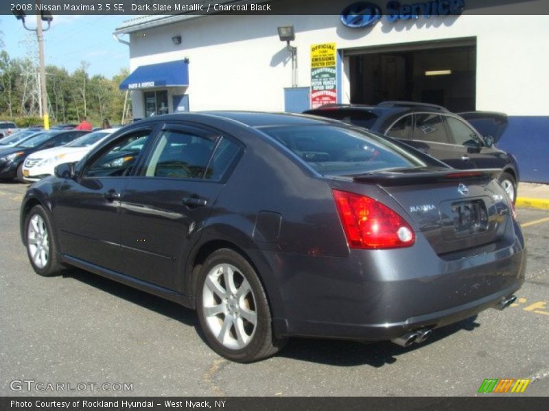 Dark Slate Metallic / Charcoal Black 2008 Nissan Maxima 3.5 SE