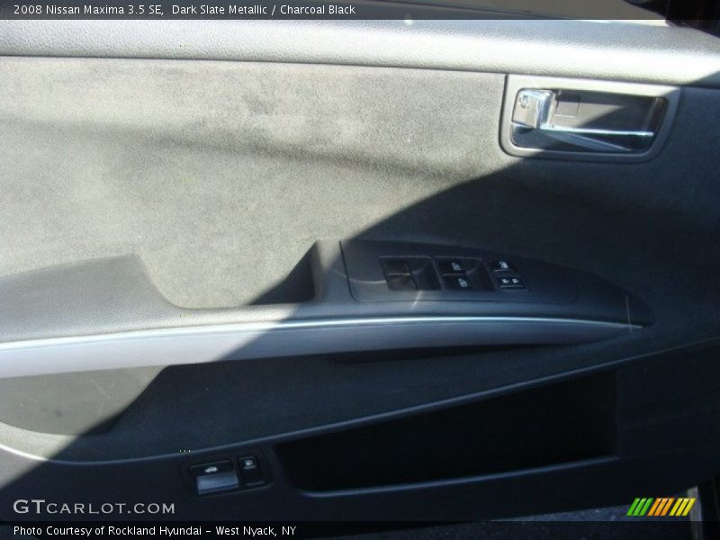 Dark Slate Metallic / Charcoal Black 2008 Nissan Maxima 3.5 SE
