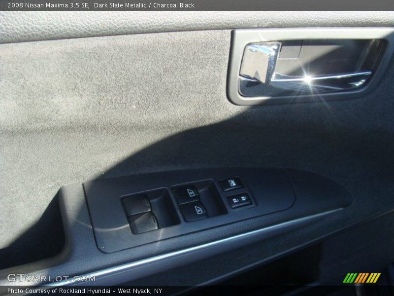 Dark Slate Metallic / Charcoal Black 2008 Nissan Maxima 3.5 SE