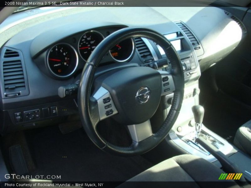 Dark Slate Metallic / Charcoal Black 2008 Nissan Maxima 3.5 SE