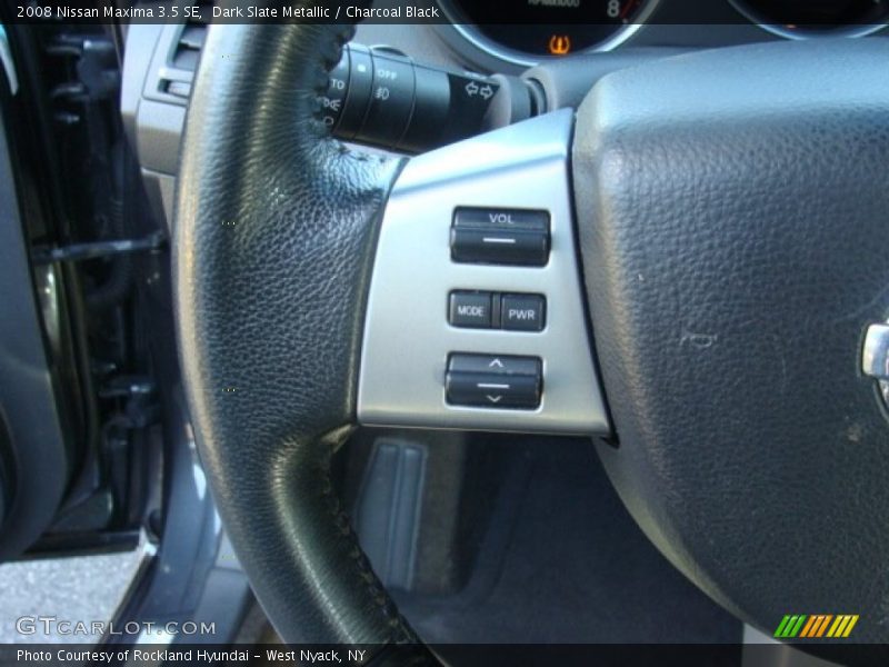 Dark Slate Metallic / Charcoal Black 2008 Nissan Maxima 3.5 SE