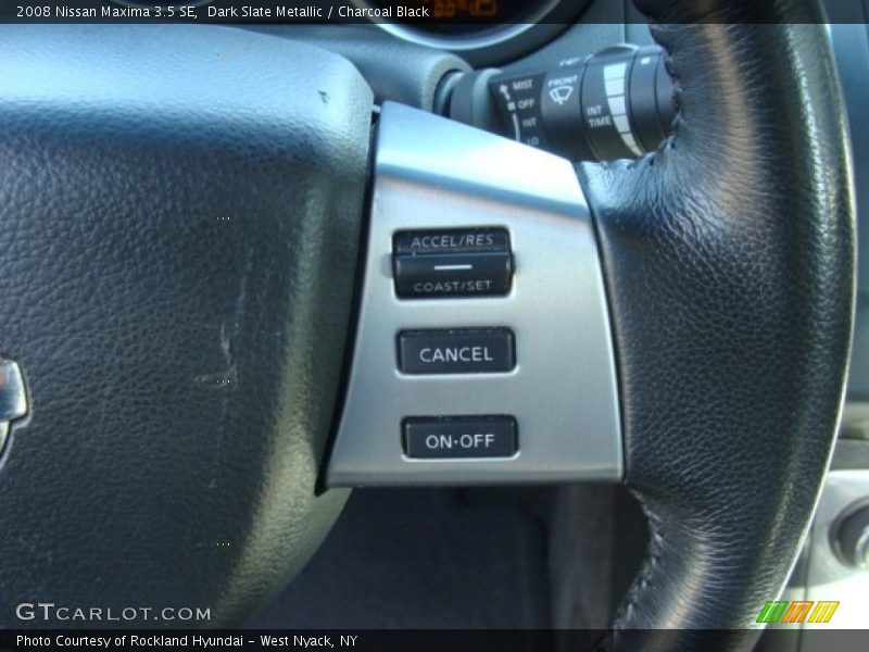 Dark Slate Metallic / Charcoal Black 2008 Nissan Maxima 3.5 SE