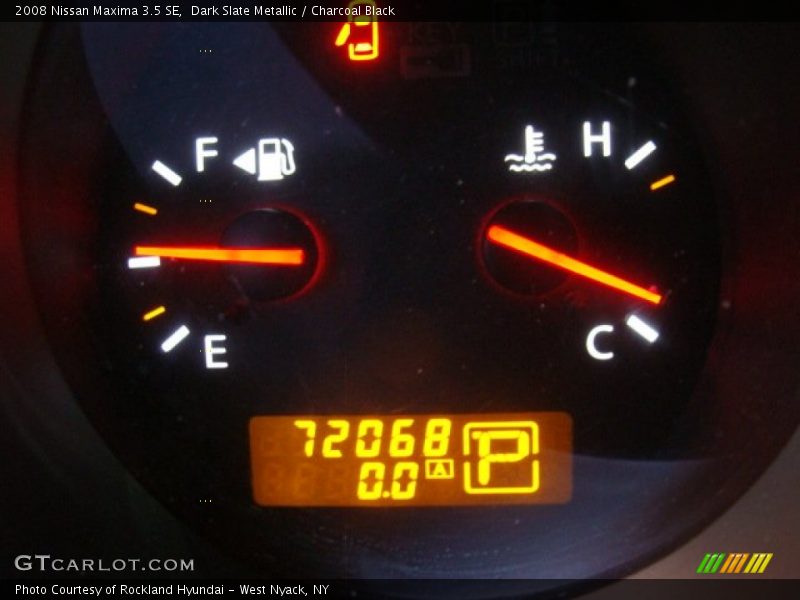 Dark Slate Metallic / Charcoal Black 2008 Nissan Maxima 3.5 SE