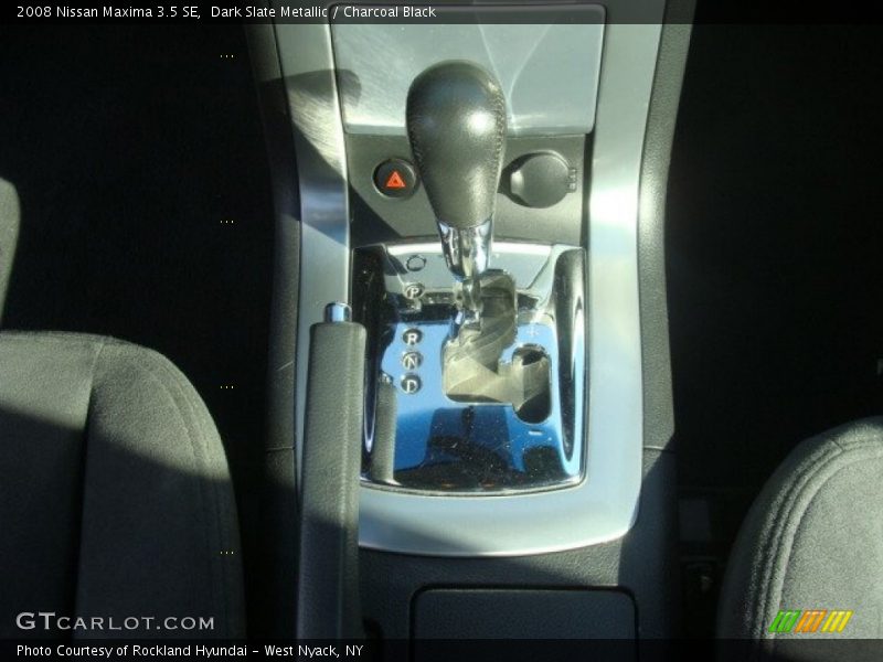 Dark Slate Metallic / Charcoal Black 2008 Nissan Maxima 3.5 SE