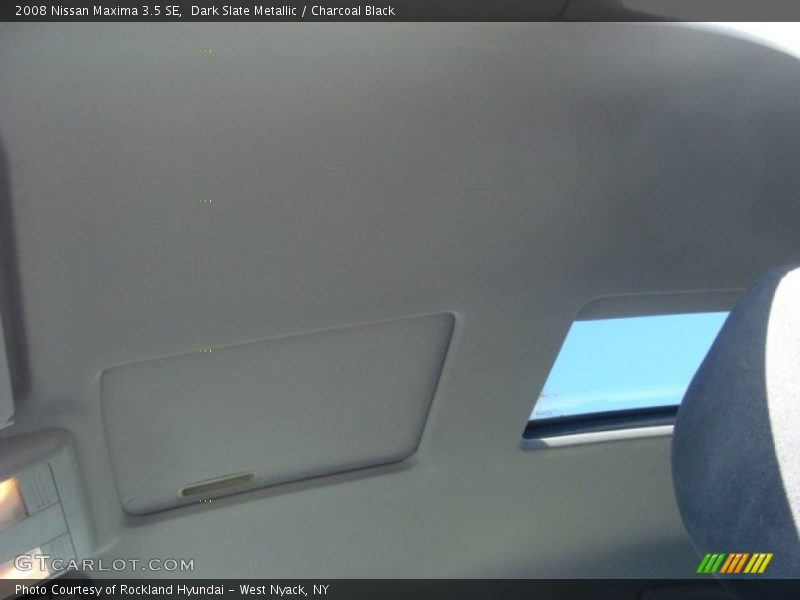Dark Slate Metallic / Charcoal Black 2008 Nissan Maxima 3.5 SE