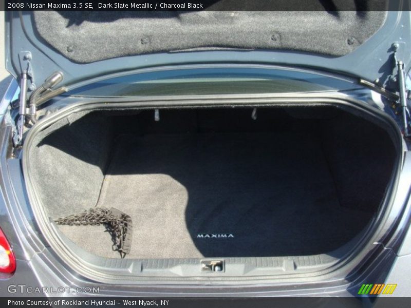 Dark Slate Metallic / Charcoal Black 2008 Nissan Maxima 3.5 SE