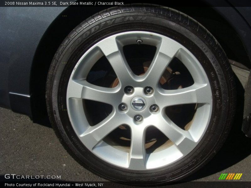 Dark Slate Metallic / Charcoal Black 2008 Nissan Maxima 3.5 SE