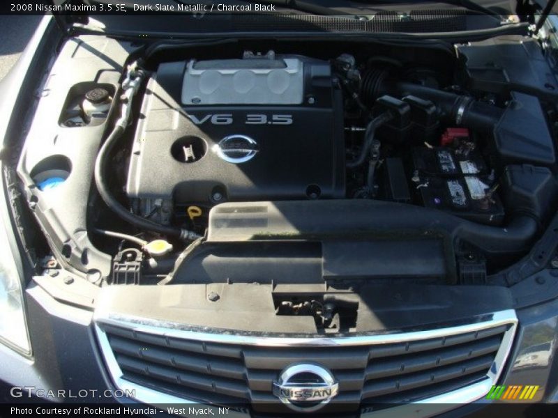Dark Slate Metallic / Charcoal Black 2008 Nissan Maxima 3.5 SE
