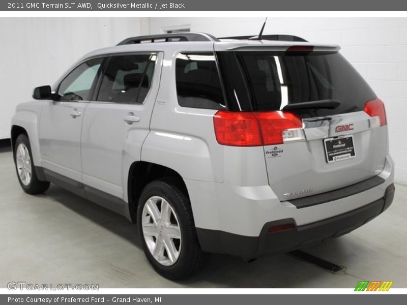 Quicksilver Metallic / Jet Black 2011 GMC Terrain SLT AWD