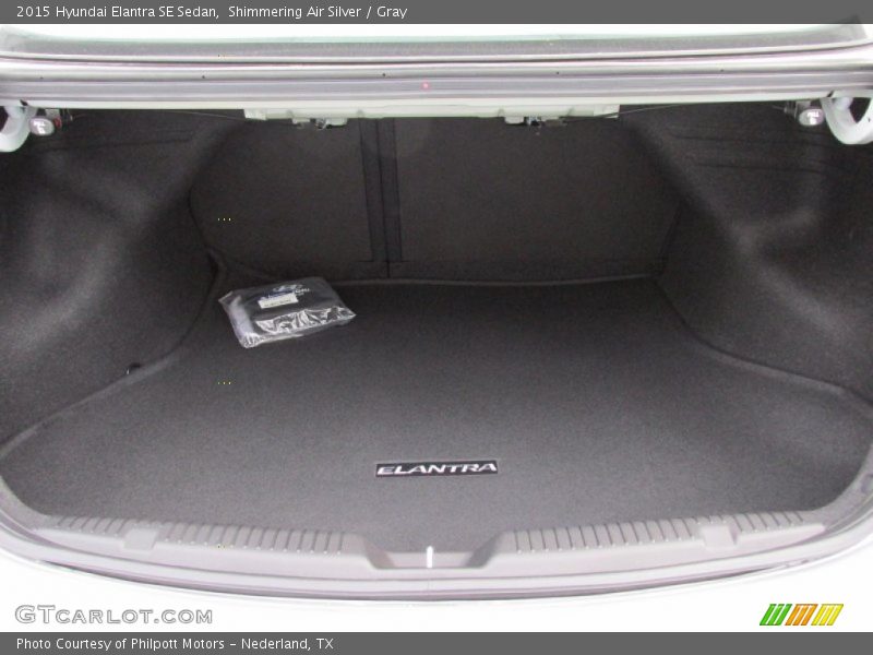 Shimmering Air Silver / Gray 2015 Hyundai Elantra SE Sedan