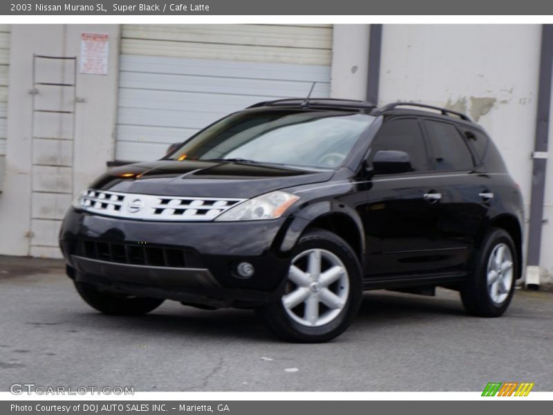 Super Black / Cafe Latte 2003 Nissan Murano SL