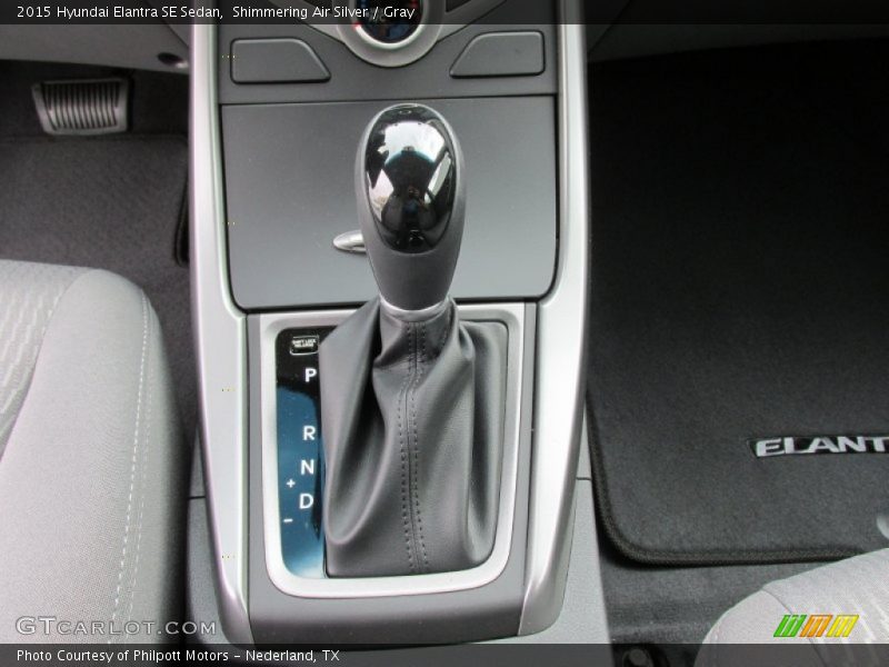 Shimmering Air Silver / Gray 2015 Hyundai Elantra SE Sedan