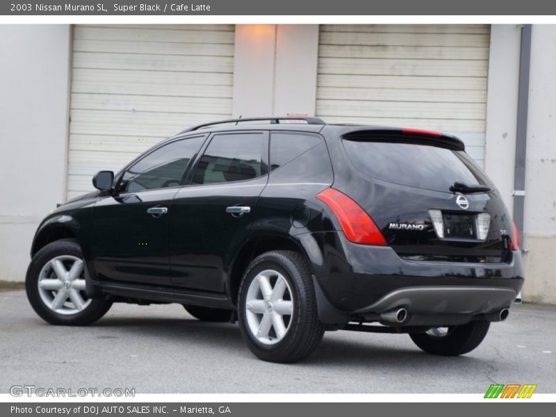 Super Black / Cafe Latte 2003 Nissan Murano SL