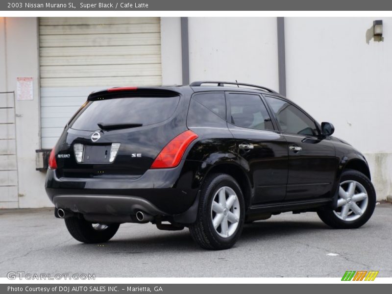 Super Black / Cafe Latte 2003 Nissan Murano SL