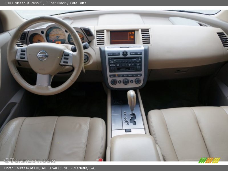 Dashboard of 2003 Murano SL