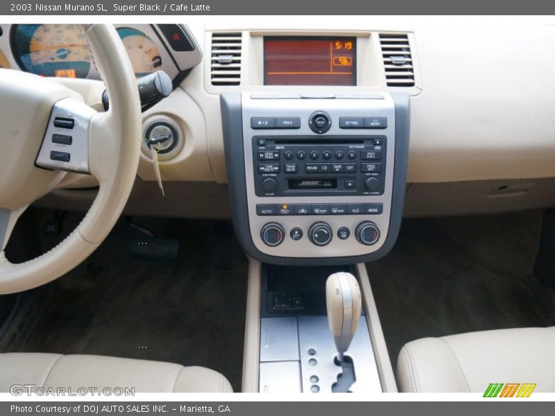 Super Black / Cafe Latte 2003 Nissan Murano SL