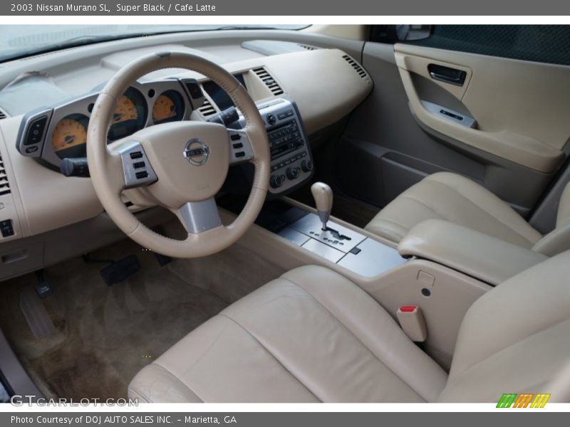  2003 Murano SL Cafe Latte Interior