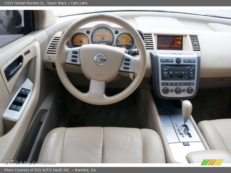 Super Black / Cafe Latte 2003 Nissan Murano SL
