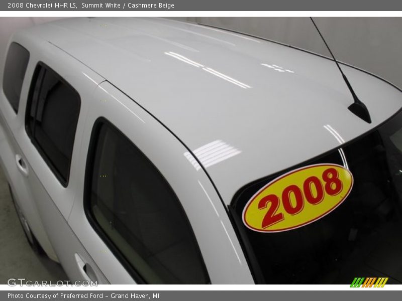 Summit White / Cashmere Beige 2008 Chevrolet HHR LS